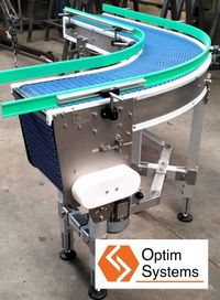 4 Transportador Modular en Curva